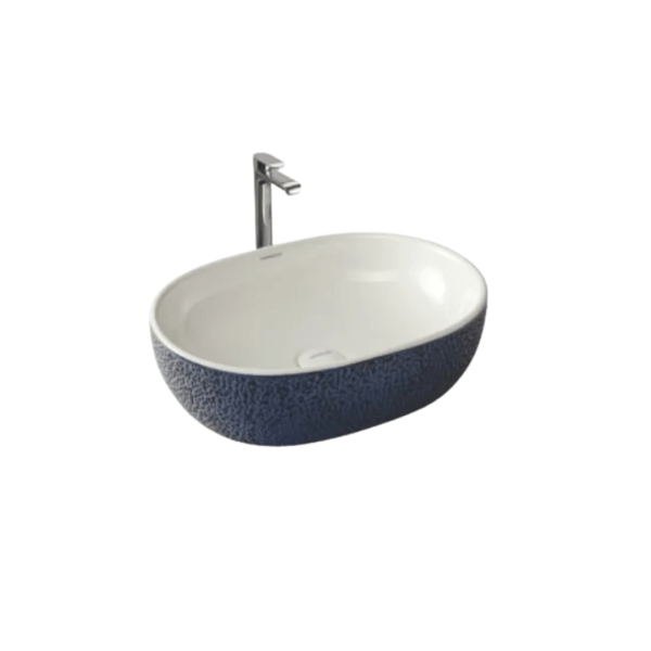 BLUE table top basin