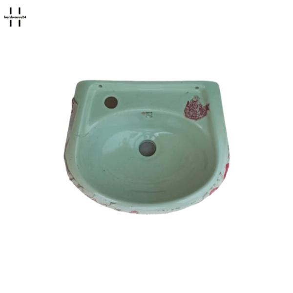 11 x 14 light green basin