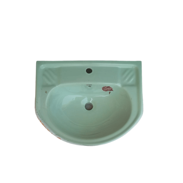 20 x 16 light green basin