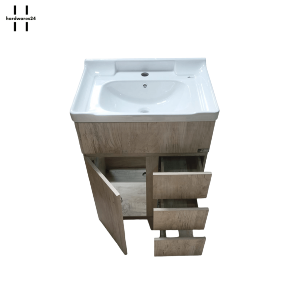 cabinet basin wooden